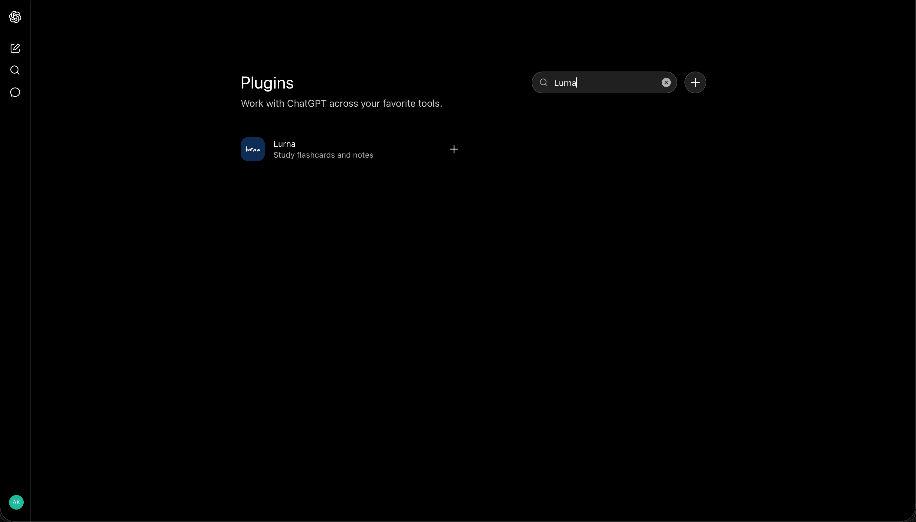 Add the Lurna MCP server